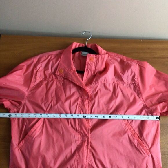 Women’s Nike Pinkish‎ Red Vintage Windbreaker Jacket Size Large - Picture 5 of 8